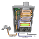 diagram of parts of tankless water heater